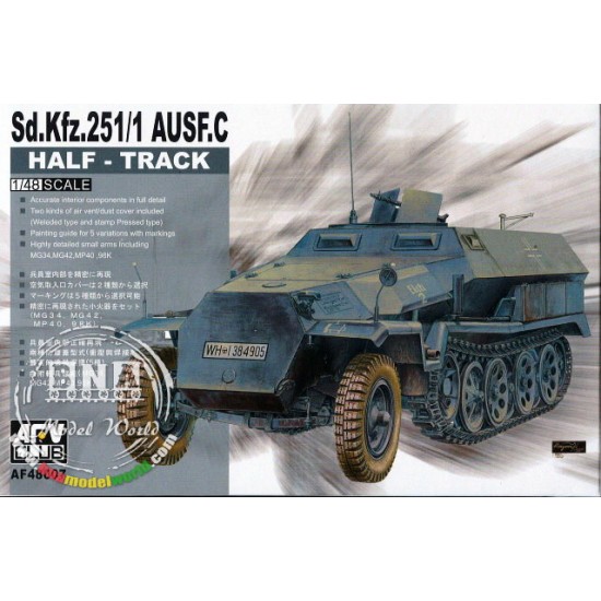 1/48 SdKfz.251/1 Ausf.C Halftrack