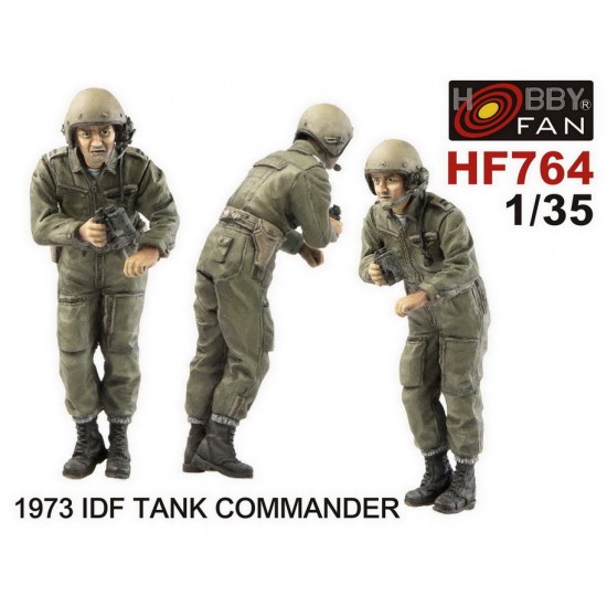 1/35 1973 IDF Tank Commander (1 Figure)