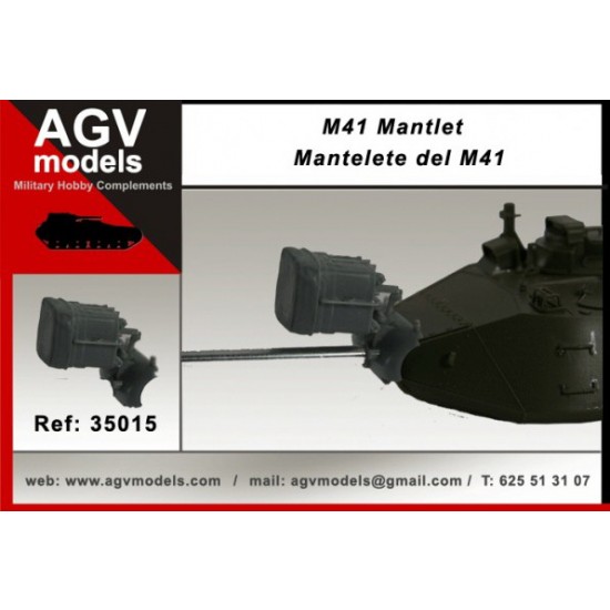 1/35 M41 Walker Bulldog Mantlet