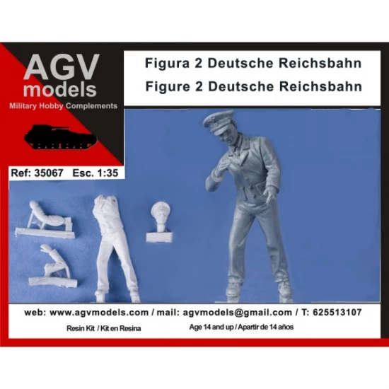 1/35 Deutsche Reichsbahn (German National Railway) Figure #2