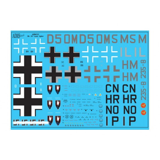 1/48 Dornier Do-217N-1 Night Fighters Decals