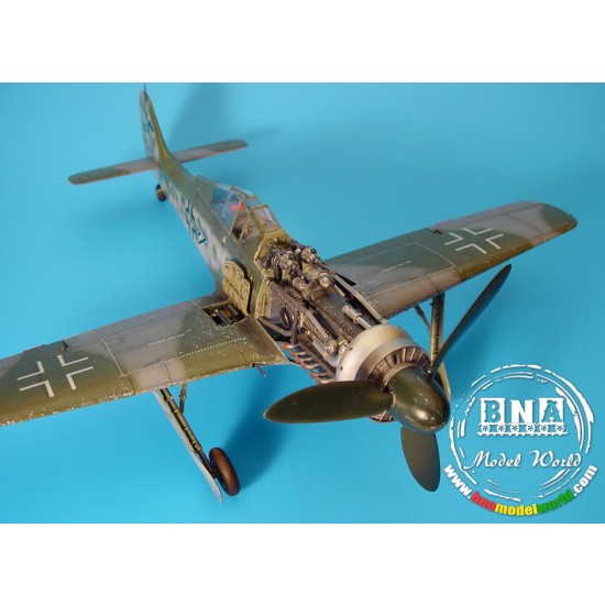 1/32 Focke-Wulf Fw 190D Detail Engine Set for Hasegawa kit