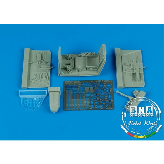 1/32 Messerschmitt Bf-109K Cockpit Set for Hasegawa kit