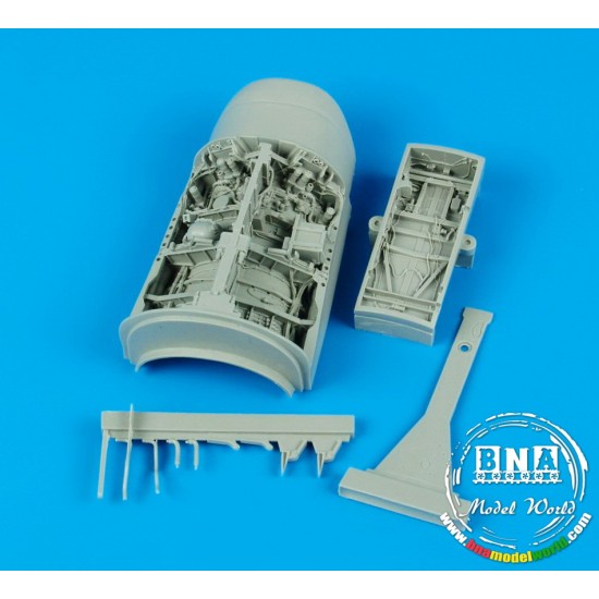 1/32 F-16 Falcon Wheel Bay for Tamiya kit