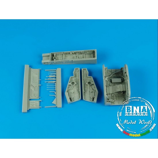 1/32 F-100D Super Sabre Wheel Bay for Trumpeter kit