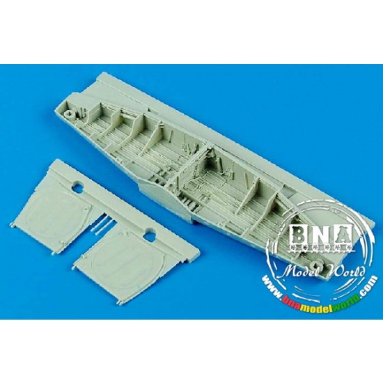 1/32 P-51D Mustang Wheel Bay for Trumpeter kit