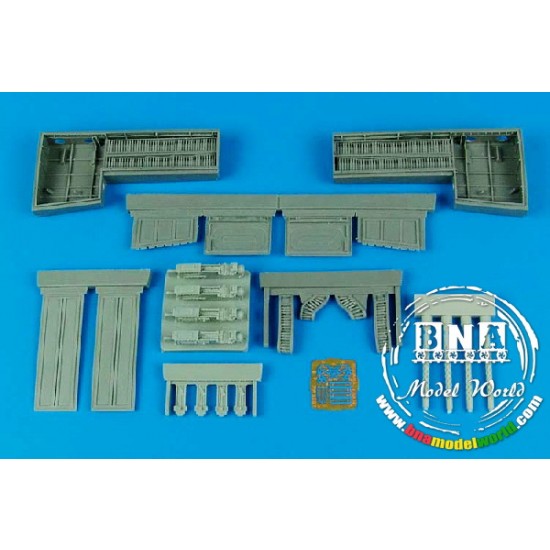 1/32 P-51B/C Mustang Gun Bay for Trumpeter kit