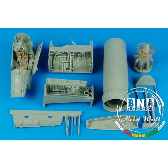 1/32 F-8E/H Crusader Detail Set for Trumpeter kit