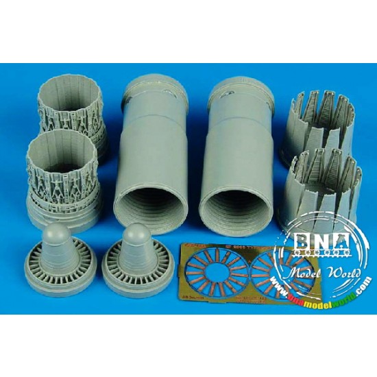 1/32 EF-2000A Typhoon Early Exhaust Nozzles for Trumpeter kit