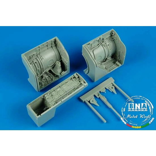 1/32 MIG-23 Flogger Wheel Bay for Trumpeter kit