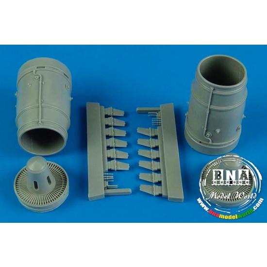 1/32 Su-25K Frogfoot A Exhaust Nozzle for Trumpeter kit
