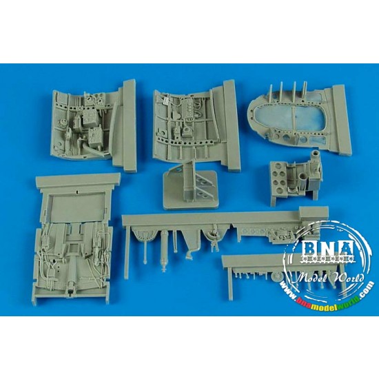 1/32 A6M2b Zero Fighter Cockpit Set for Tamiya kit
