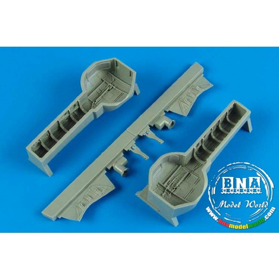1/32 A6M5 Zero Fighter Wheel Bay for Tamiya kit