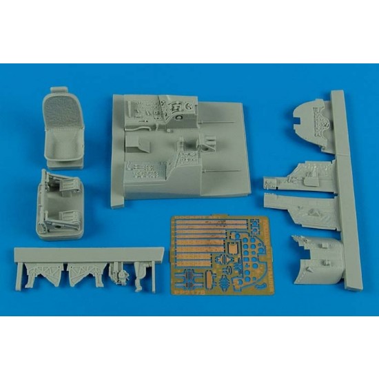 1/32 Douglas A-1H Skyraider Cockpit Set for Zoukei Mura kits 