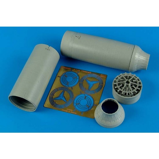 1/32 Grumman F-14A Tomcat Exhaust Nozzles - closed position for Tamiya kits 