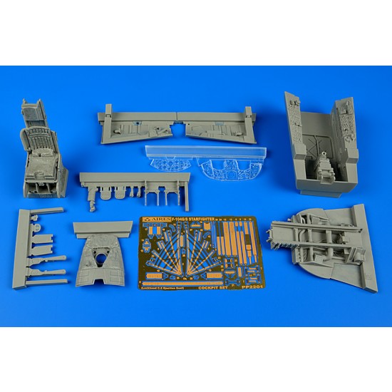 1/32 Lockheed F-104G/S Starfighter Cockpit Set (C2 Seat) for Italeri kit