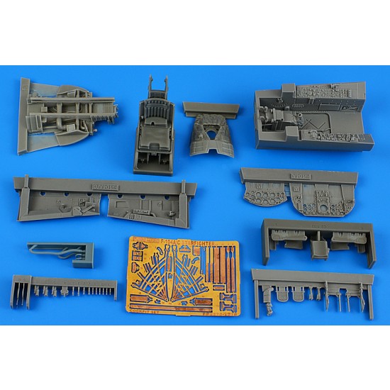 1/32 F-104A Starfighter Cockpit Set Late Version for Italeri kits