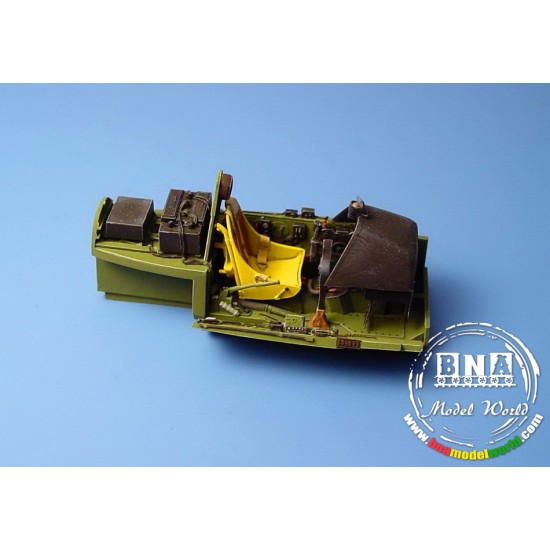 1/48 P-38J Lightning Cockpit Set for Hasegawa kit