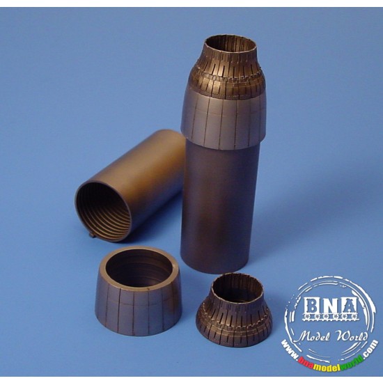 1/48 F-14A Tomcat Exhaust Nozzles - Closed for Hasegawa kit