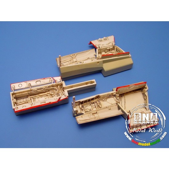 1/48 F-14A/D Tomcat Wheel Bay for Hasegawa kit