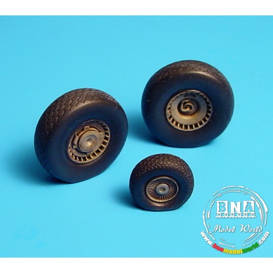 1/48 Arado Ar-234B Blitz Wheels + Paint Mask for Hasegawa kit
