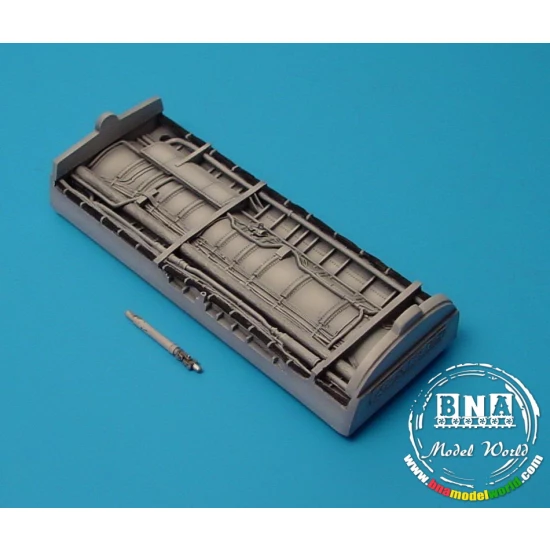 1/48 Vought F-8 Crusader Engine Duct Bay (Raised Wing) for Hasegawa kit