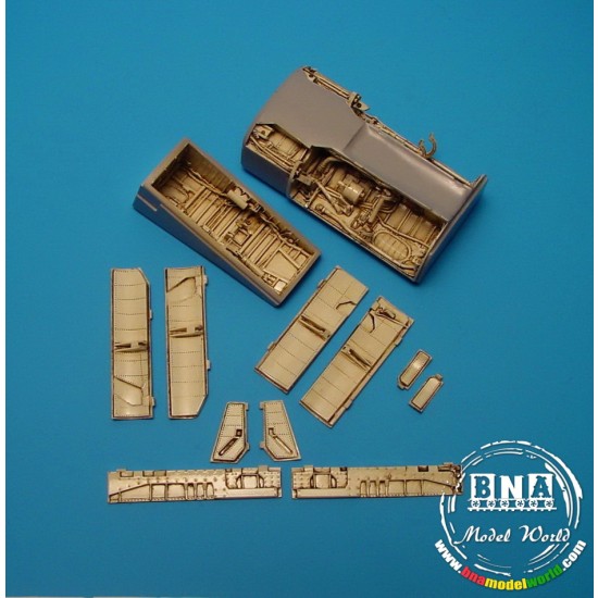 1/48 A-7 Corsair II Wheel Bay for Hasegawa kit