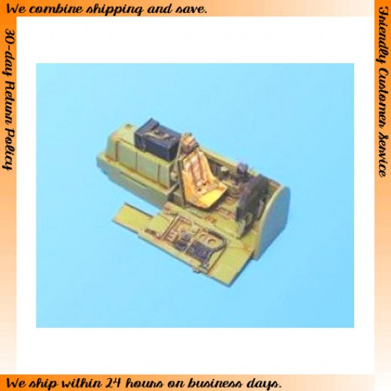1/48 P-51B/C Mustang Cockpit Set for Tamiya kit
