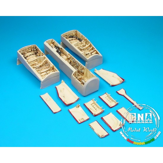 1/48 F/A-18 Hornet Wheel Bay for Hasegawa kit