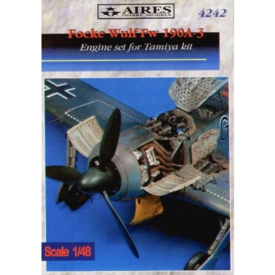 1/48 Focke-Wulf Fw 190A-3 Engine Set for Tamiya kit