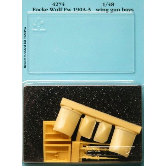1/48 Focke-Wulf Fw190A-3 Wing Gun Bays for Hasegawa kit