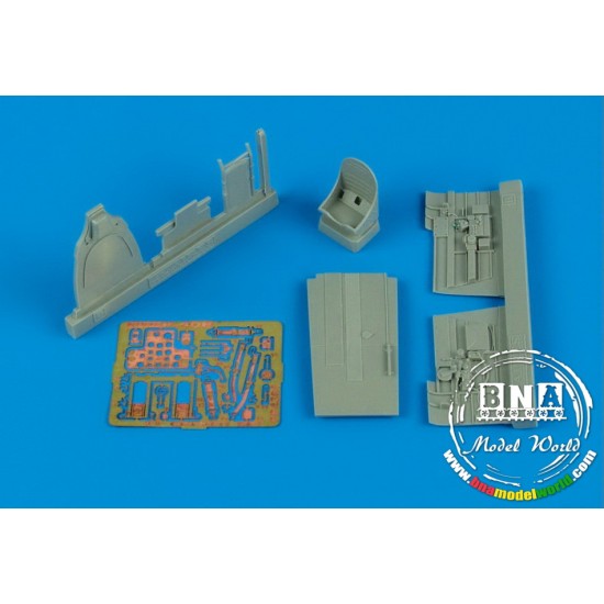 1/48 P-40B Cockpit Set for Trumpeter kit