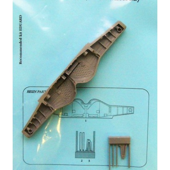 1/48 Focke-Wulf Fw-190A-8 Wheel Bay for Eduard kit