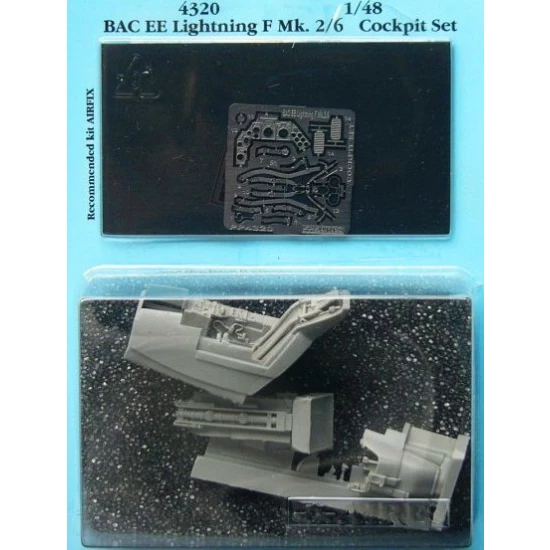 1/48 Lightning F Mk.2/6 Cockpit Set for Airfix kit