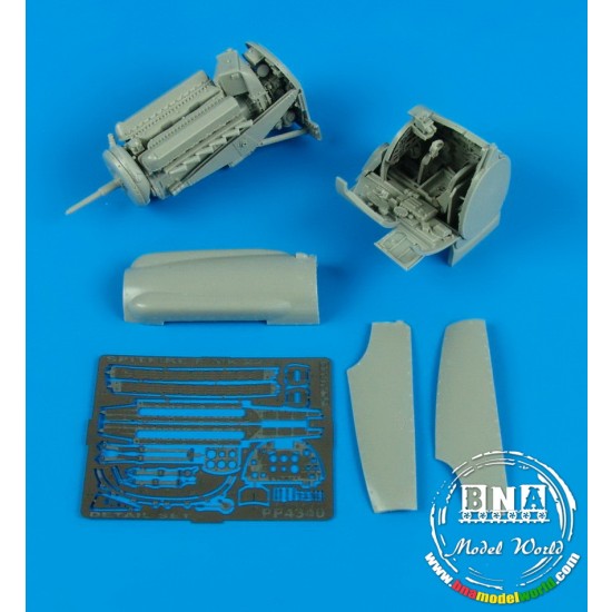 1/48 Supermarine Spitfire F Mk.22 Detail Set for Airfix kit