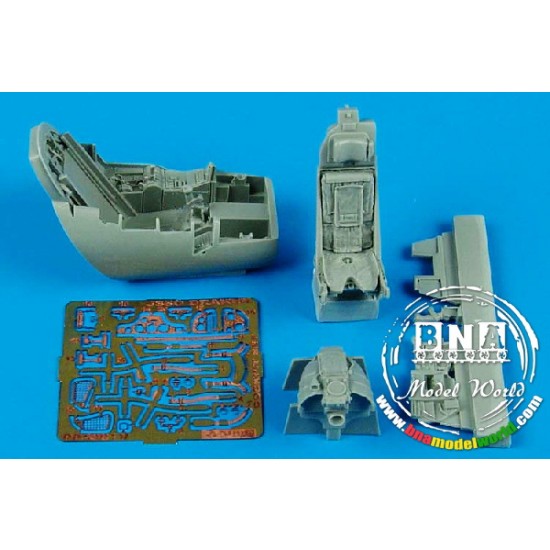 1/48 J35O Draken Cockpit Set for Hasegawa kit