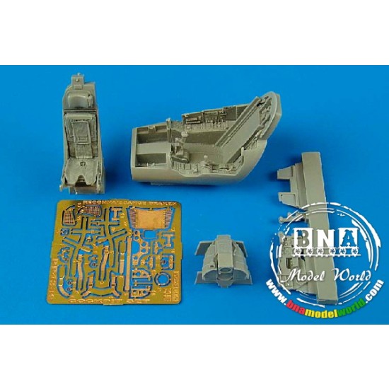 1/48 S35E Draken (Recon.) Cockpit Set for Hasegawa kit