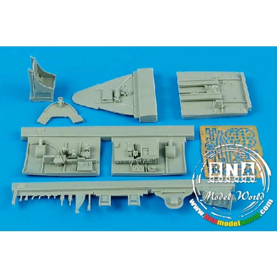 1/48 F6F-5 Hellcat Cockpit Set for Eduard kit