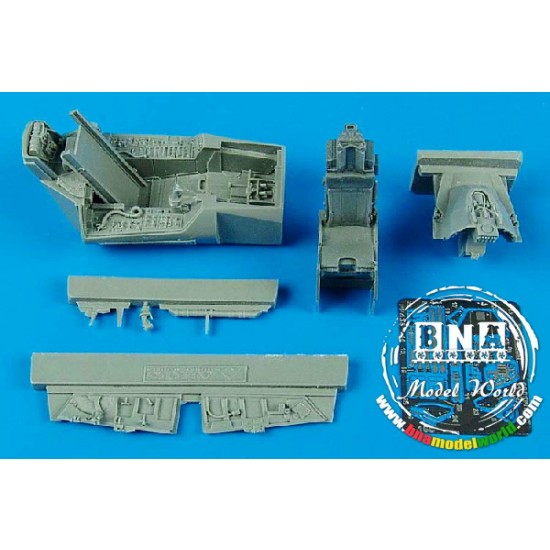 1/48 F-16C Falcon Block 50/52 Cockpit Set for Tamiya kit