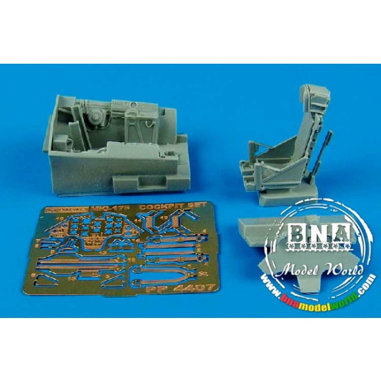 1/48 MIG-17F Cockpit Set for HobbyBoss kit