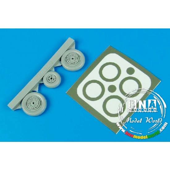 1/48 MIG-15 Fagot Wheels & Paint Masks