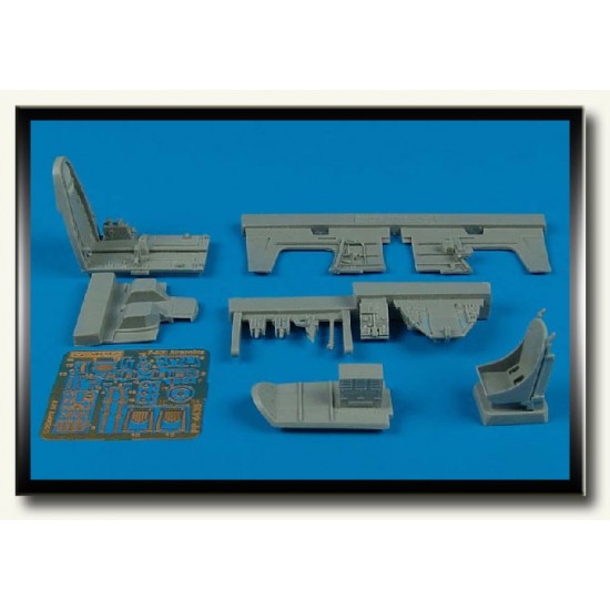 1/48 P-400 Airacobra Cockpit Set for Hasegawa kit