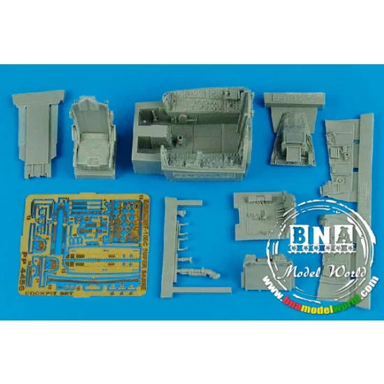 1/48 F-100C Super Sabre Cockpit Set for Trumpeter kit