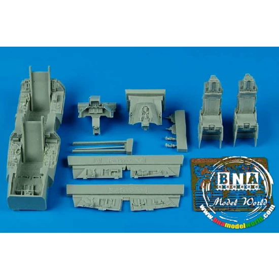 1/48 F-16I Sufa Cockpit Set for Kinetic kit