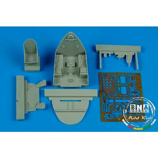 1/48 F4U-7 Corsair Cockpit Set for Hasegawa kit