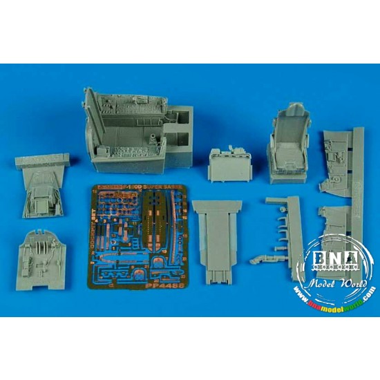 1/48 F-100D Super Sabre Cockpit Set for Trumpeter kit