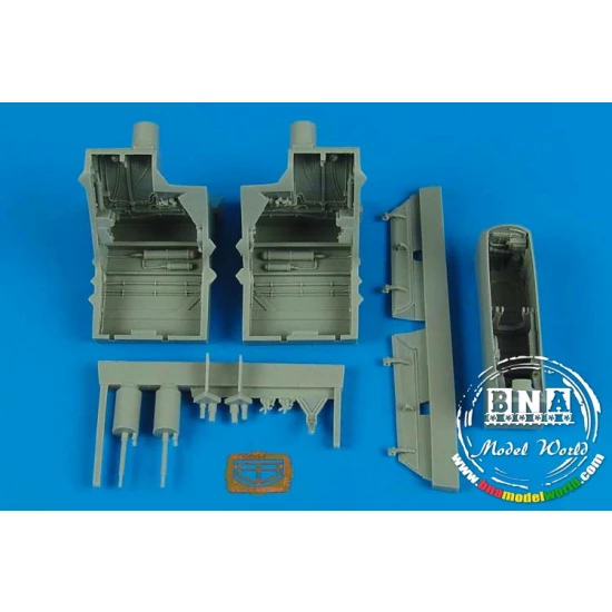1/48 F-22A Raptor Wheel Bay for Hasegawa kit