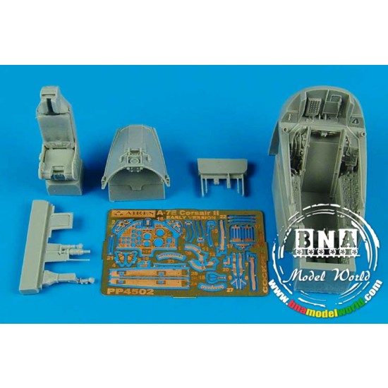 1/48 A-7E Corsair II Cockpit Set (Early V.) for HobbyBoss kit