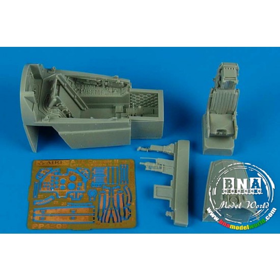 1/48 A-7E Corsair II Late V Cockpit Set for HobbyBoss kit