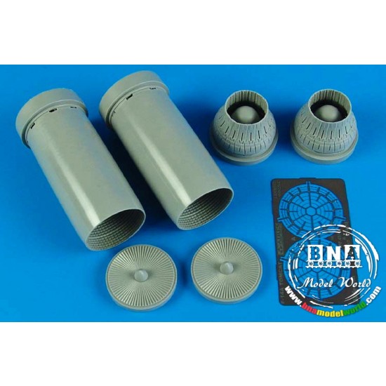 1/48 F-14A Tomcat Exhaust Nozzle - Closed Version for HobbyBoss kit